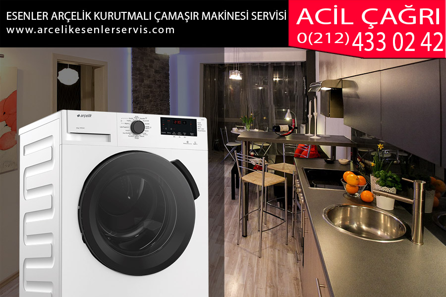 esenler arçelik kurutmalı çamaşır makinesi servisi